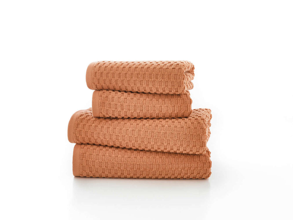 Brooklyn Textured Towels Zerotwist 500 GSM