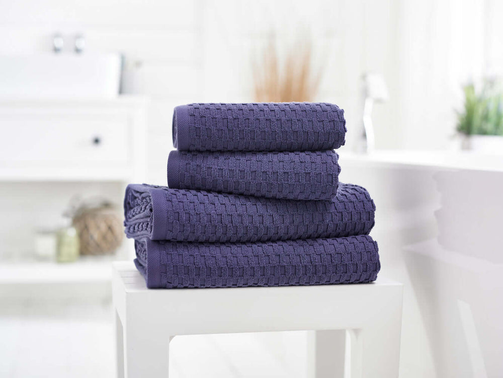 Brooklyn Textured Towels Zerotwist 500 GSM
