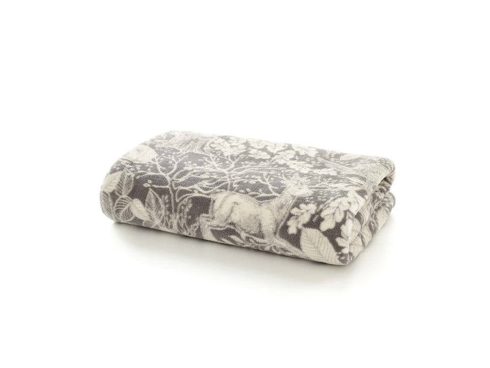 Winter Forest Microfibre Printed Throw
