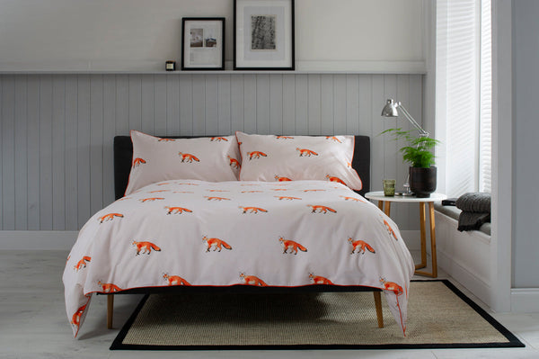 Foxx Printed Cotton Duvet Set - Deyongs