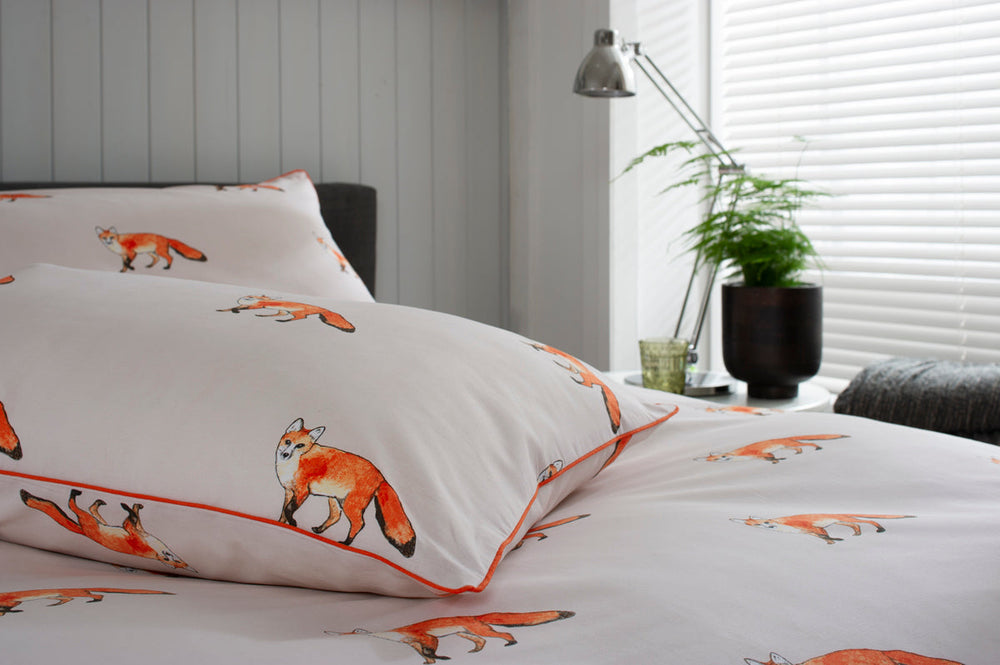 Foxx Printed Cotton Duvet Set - Deyongs