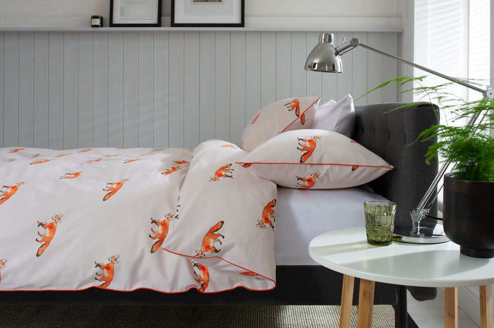 Foxx Printed Cotton Duvet Set - Deyongs