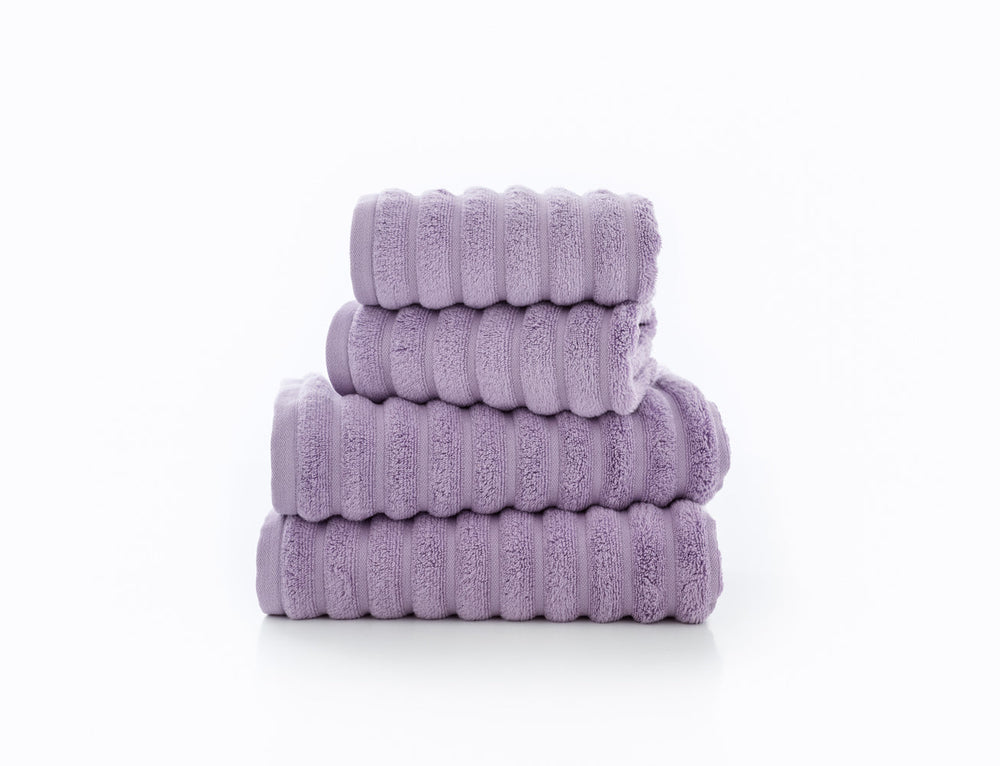 Hamilton Textured Thick Ribbed Cotton Bathroom Towels