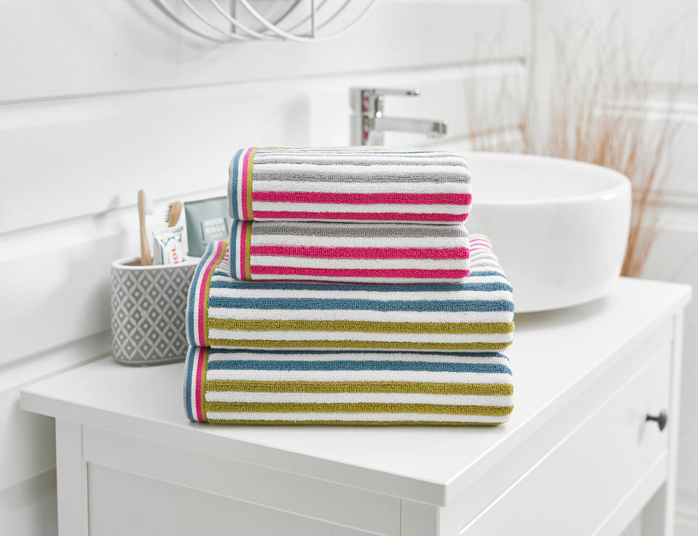 Hanover Stripe Towels - Deyongs