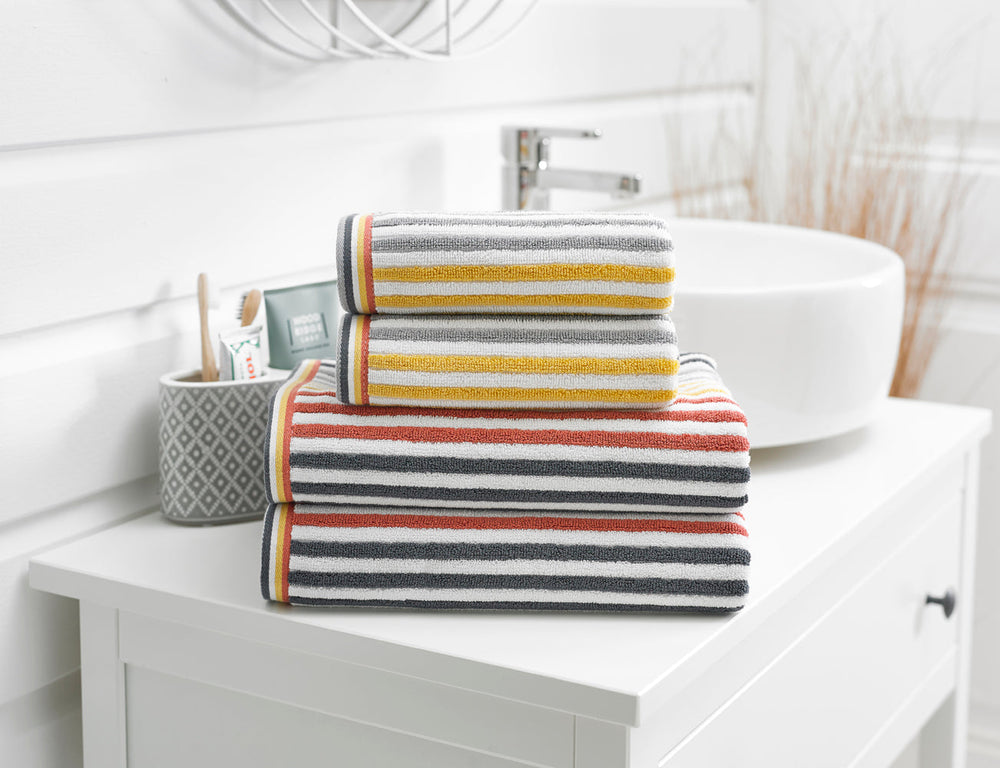 Hanover Stripe Towels - Deyongs