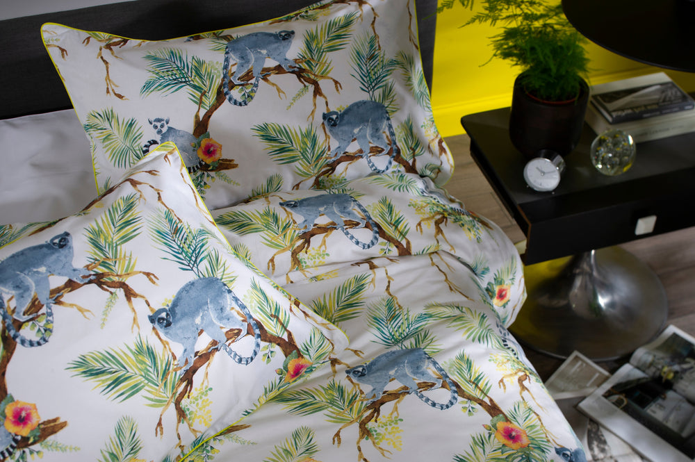 Madagascar Printed Cotton Duvet Bedlinen - Deyongs