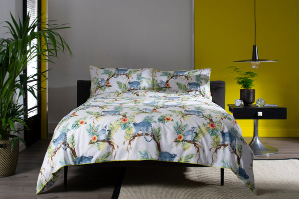 Madagascar Printed Cotton Duvet Bedlinen - Deyongs