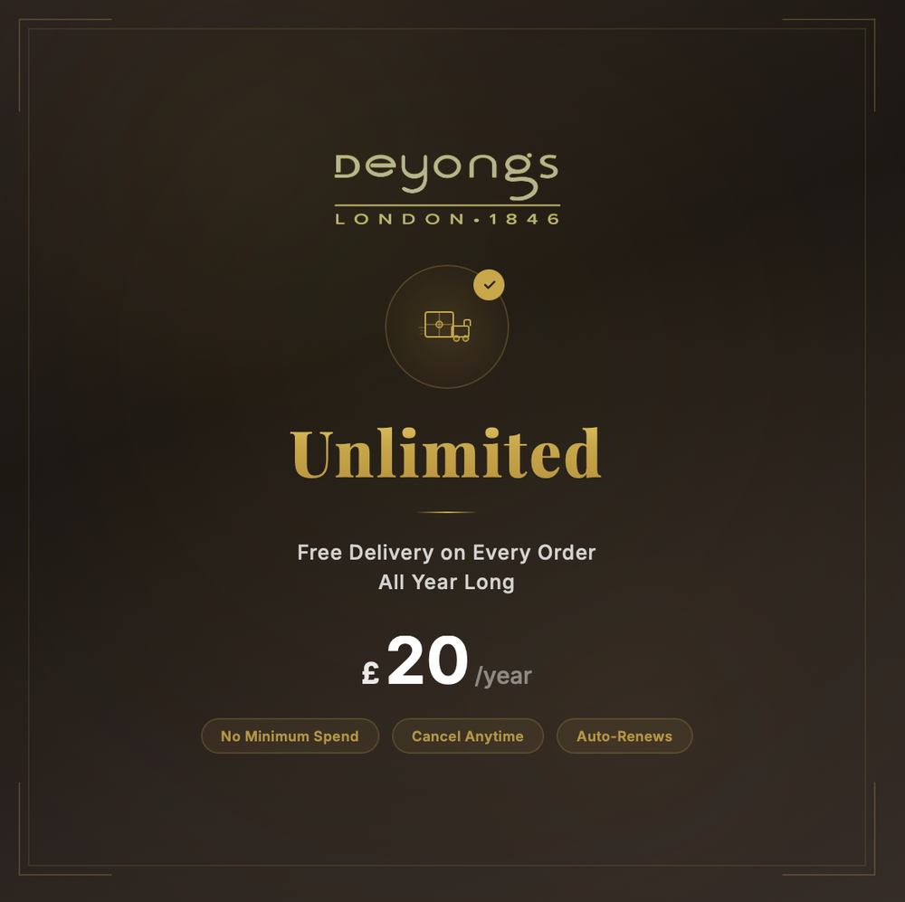 Deyongs Unlimited Annual Membership