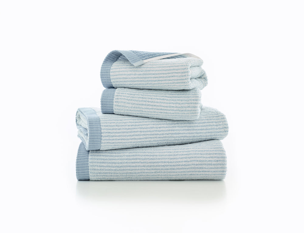Willow Weave Stripe Towels 550 GSM
