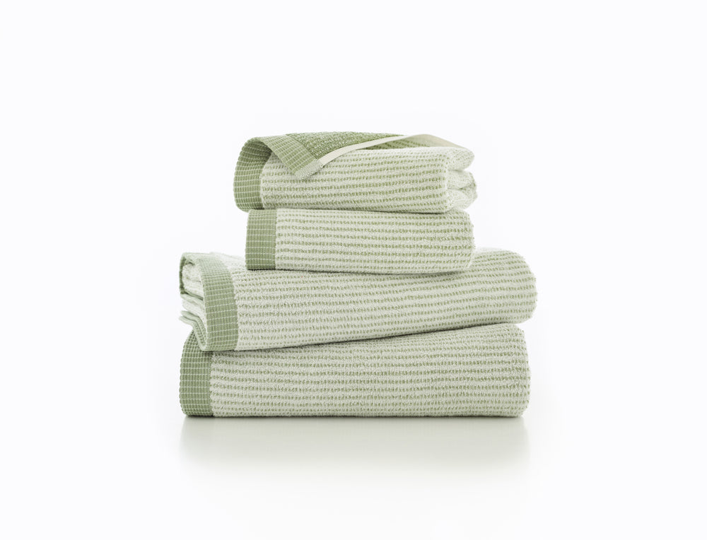 Willow Weave Stripe Towels 550 GSM