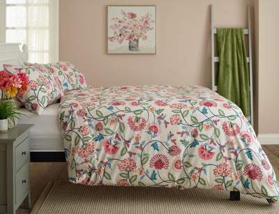 Vintage Jacobean Duvet Set